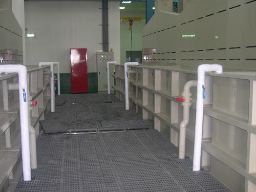 前處理工作走道